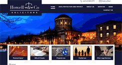 Desktop Screenshot of howellsolicitors.ie